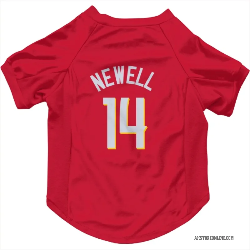 Asa Newell  Red Atlanta Hawks   Cat & Dog Pet Jersey