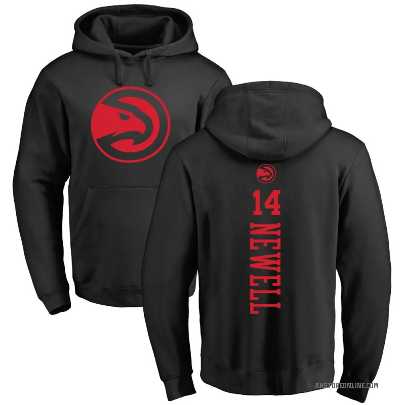 Asa Newell Youth Black Atlanta Hawks Branded One Color Backer Pullover Hoodie