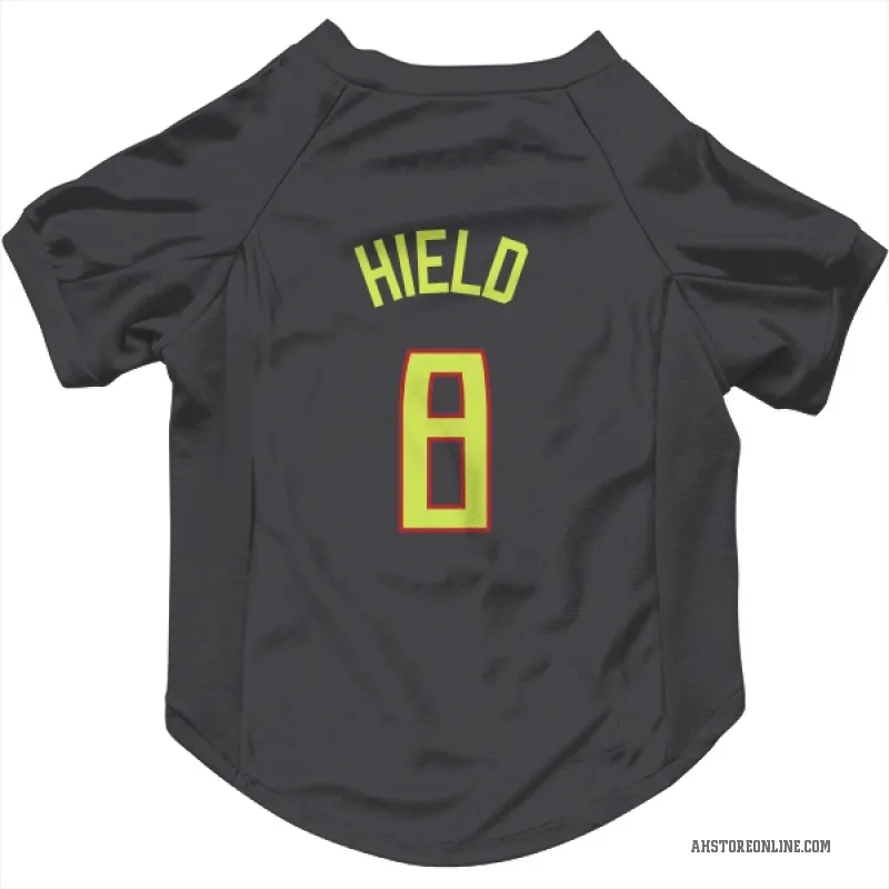Buddy Hield  Gray Atlanta Hawks  Cat & Dog Pet Jersey