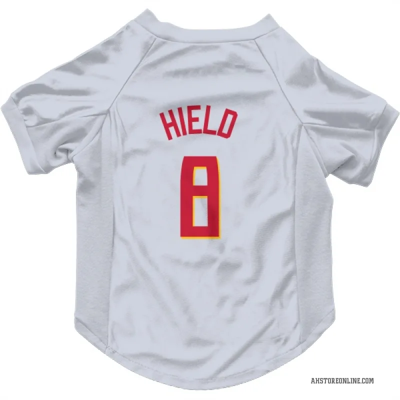 Buddy Hield  White Atlanta Hawks   Cat & Dog Pet Jersey