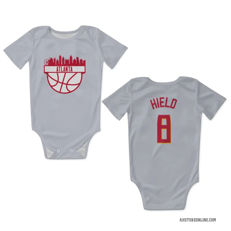 Buddy Hield  White Atlanta Hawks   Newborn & Infant Bodysuit