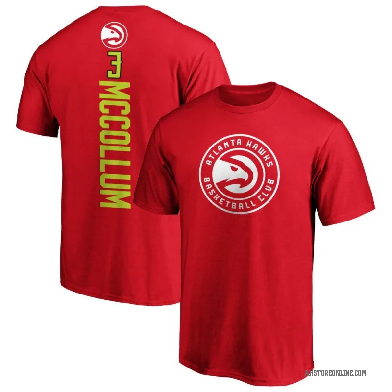 CJ McCollum Youth Red Atlanta Hawks Backer T-Shirt