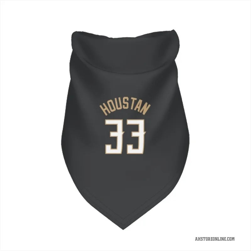 Caleb Houstan  Black Atlanta Hawks  Cat & Dog Pet Bandana