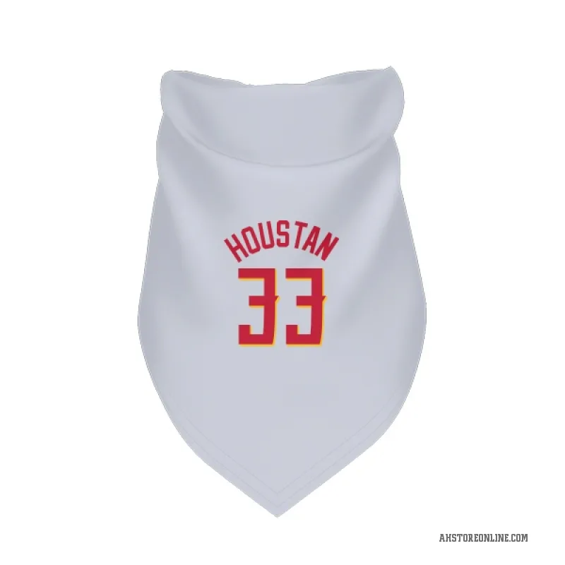 Caleb Houstan  White Atlanta Hawks   Cat & Dog Pet Bandana