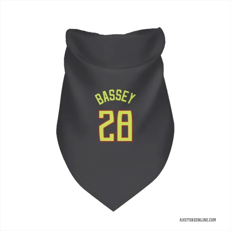 Charles Bassey  Gray Atlanta Hawks  Cat & Dog Pet Bandana