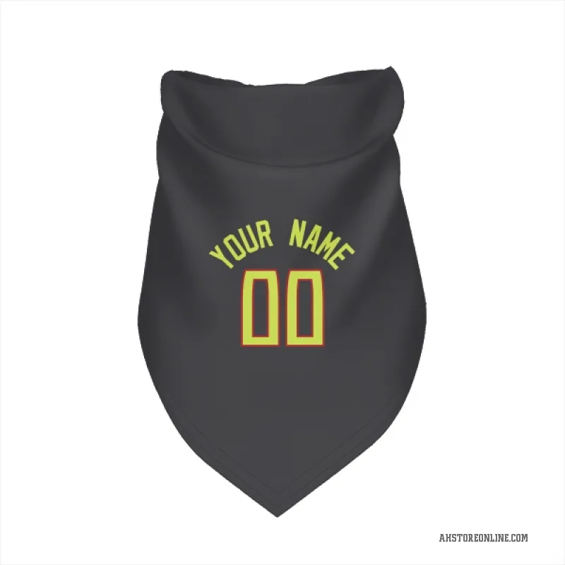 Custom  Gray Atlanta Hawks   Cat & Dog Pet Bandana