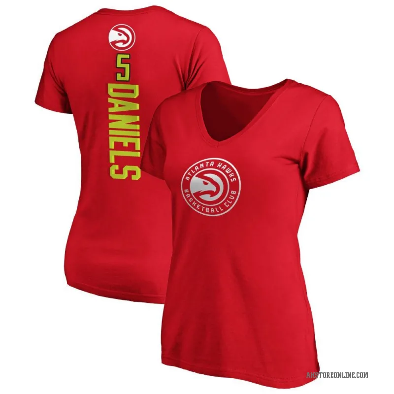 Dyson Daniels Women's Red Atlanta Hawks Backer T-Shirt