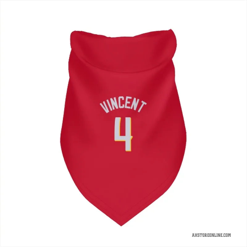 Gabe Vincent  Red Atlanta Hawks   Cat & Dog Pet Bandana