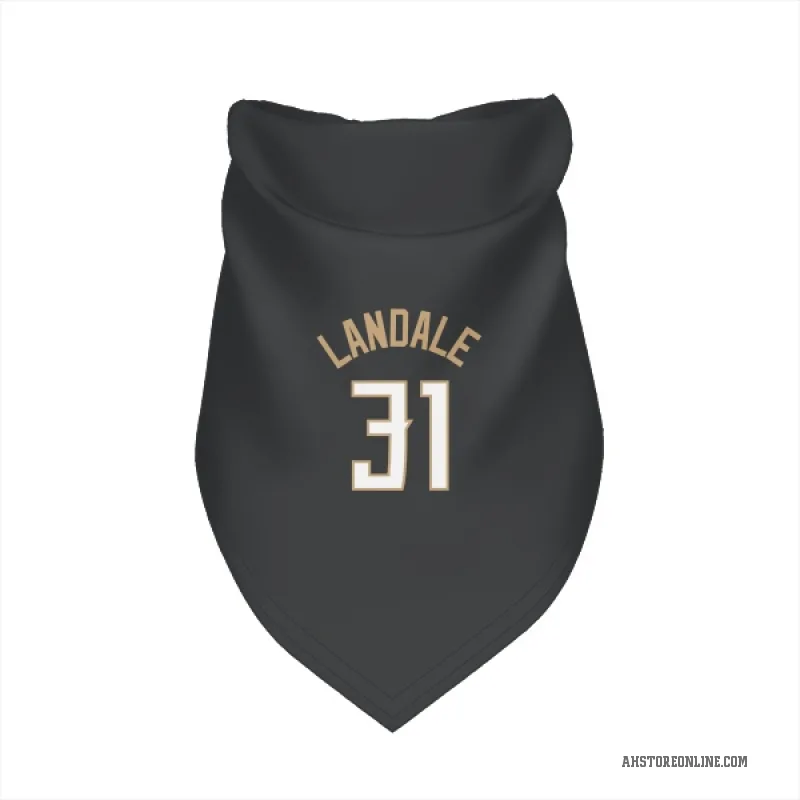 Jock Landale  Black Atlanta Hawks  Cat & Dog Pet Bandana