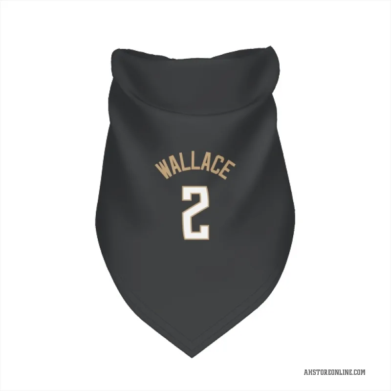Keaton Wallace  Black Atlanta Hawks  Cat & Dog Pet Bandana