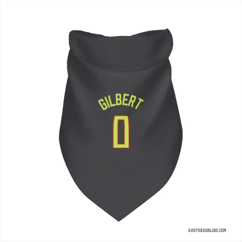 Keshon Gilbert  Gray Atlanta Hawks  Cat & Dog Pet Bandana