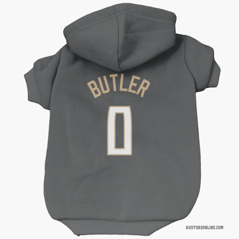 Lamont Butler  Black Atlanta Hawks  Cat & Dog Pet Hoodie