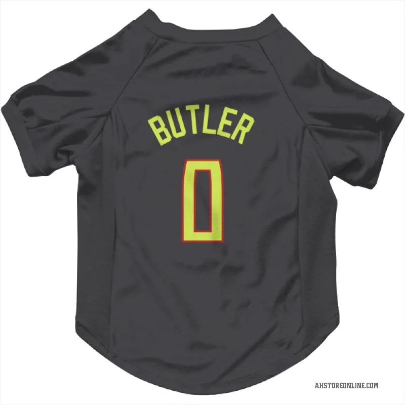 Lamont Butler  Gray Atlanta Hawks  Cat & Dog Pet Jersey