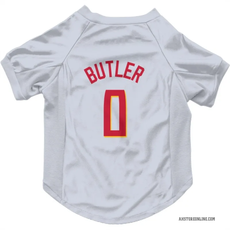 Lamont Butler  White Atlanta Hawks   Cat & Dog Pet Jersey
