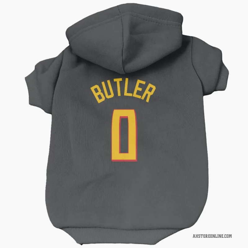 Lamont Butler  Yellow Atlanta Hawks   Black Cat & Dog Pet Hoodie