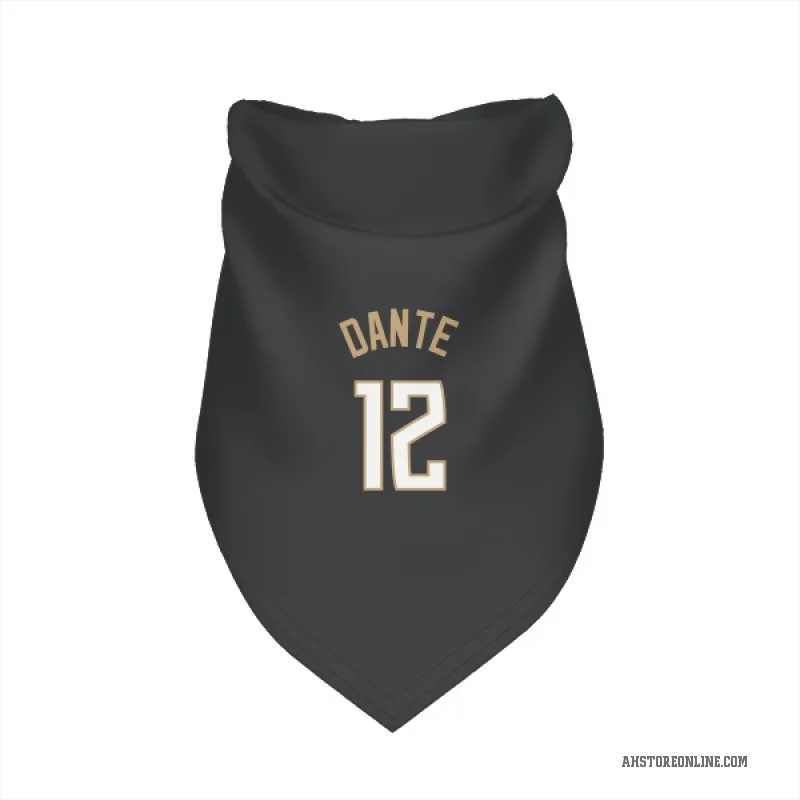 N'Faly Dante  Black Atlanta Hawks  Cat & Dog Pet Bandana