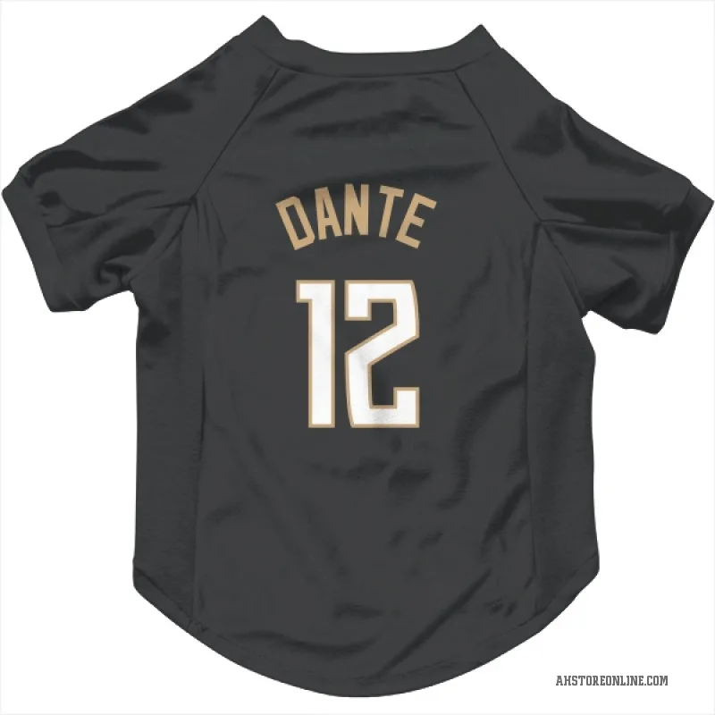 N'Faly Dante  Black Atlanta Hawks  Cat & Dog Pet Jersey