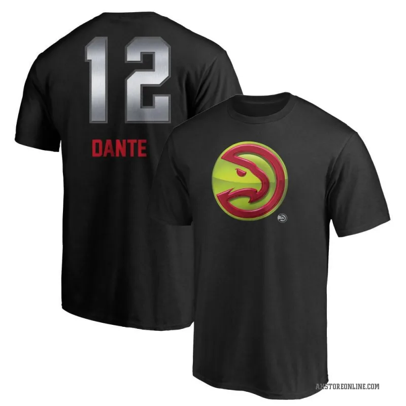 N'Faly Dante Youth Black Atlanta Hawks Midnight Mascot T-Shirt