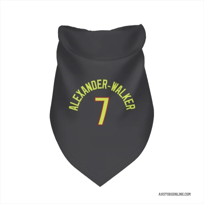 Nickeil Alexander-Walker  Gray Atlanta Hawks  Cat & Dog Pet Bandana