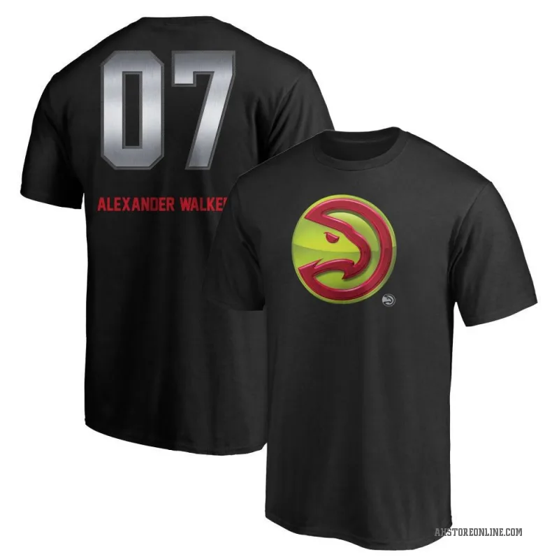 Nickeil Alexander-Walker Men's Black Atlanta Hawks Midnight Mascot T-Shirt
