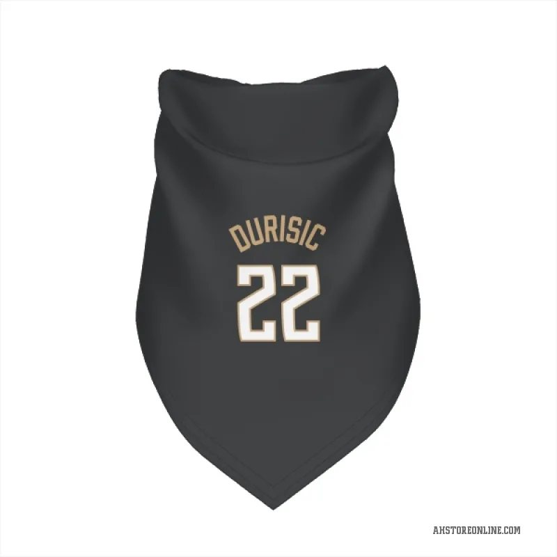 Nikola Durisic  Black Atlanta Hawks  Cat & Dog Pet Bandana