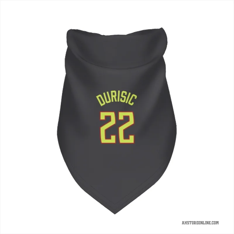 Nikola Durisic  Gray Atlanta Hawks  Cat & Dog Pet Bandana