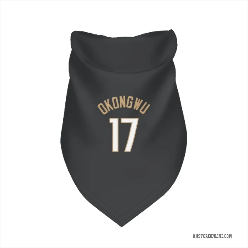 Onyeka Okongwu  Black Atlanta Hawks  Cat & Dog Pet Bandana