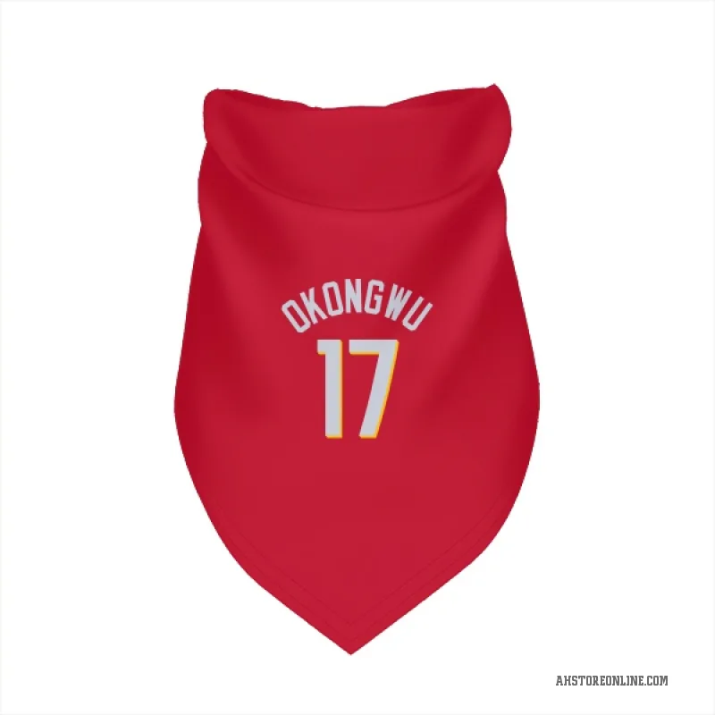 Onyeka Okongwu  Red Atlanta Hawks   Cat & Dog Pet Bandana