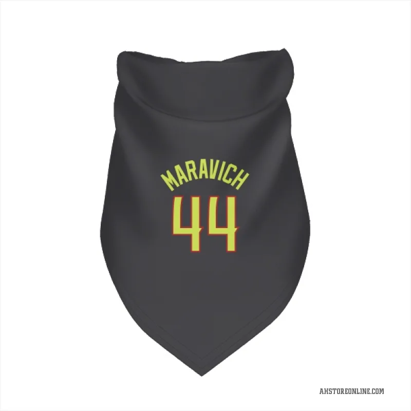 Pete Maravich  Gray Atlanta Hawks  Cat & Dog Pet Bandana