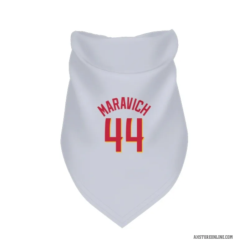 Pete Maravich  White Atlanta Hawks   Cat & Dog Pet Bandana