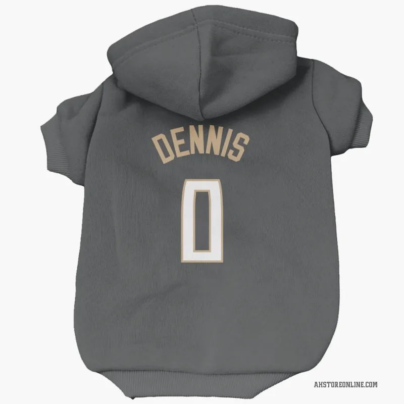 RayJ Dennis  Black Atlanta Hawks  Cat & Dog Pet Hoodie