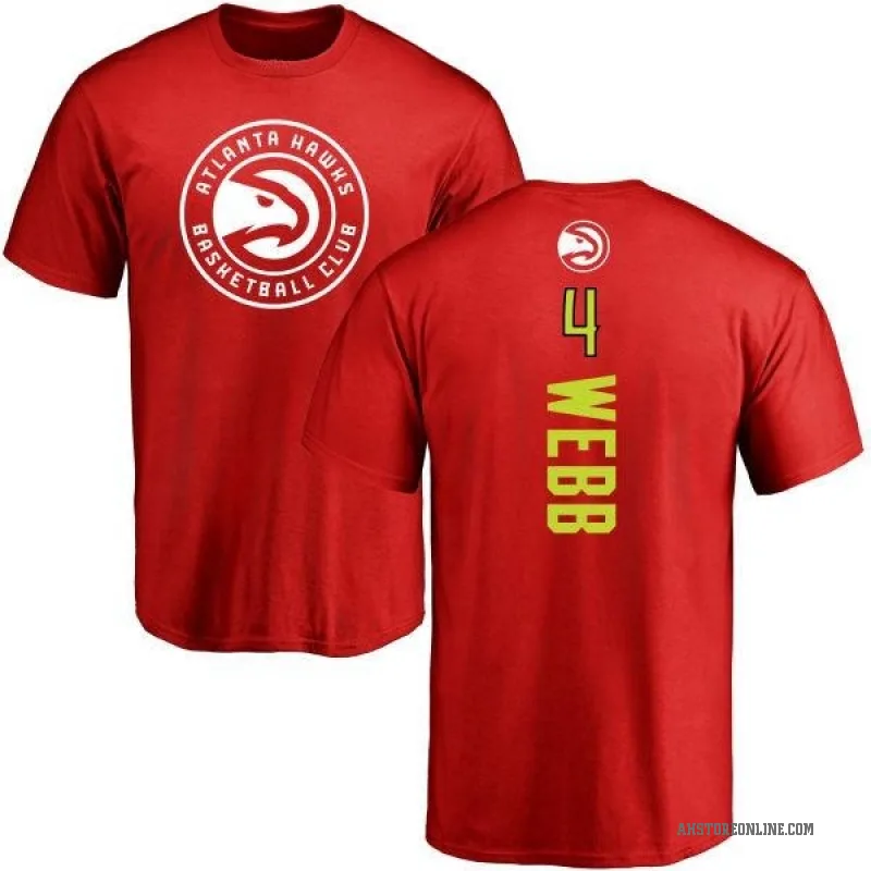 Spud Webb Youth Red Atlanta Hawks Backer T-Shirt