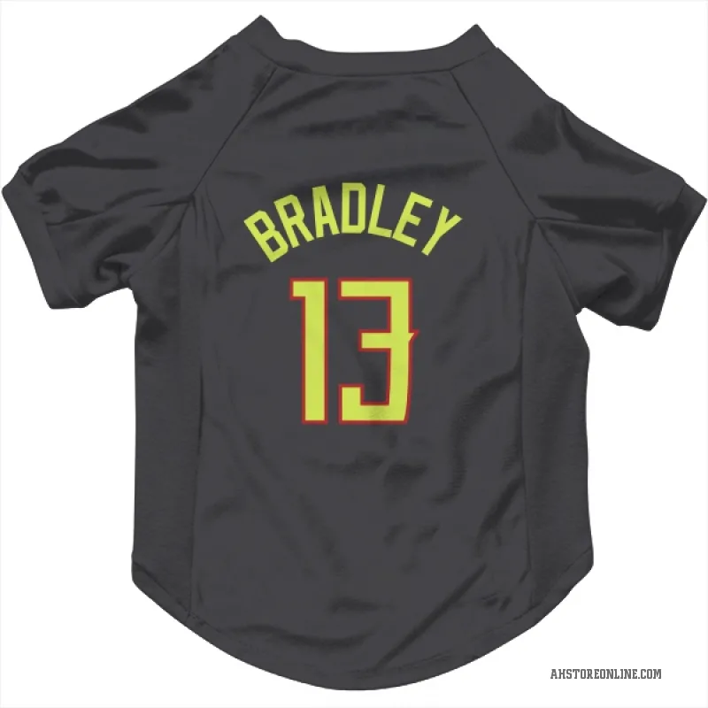 Tony Bradley  Gray Atlanta Hawks  Cat & Dog Pet Jersey