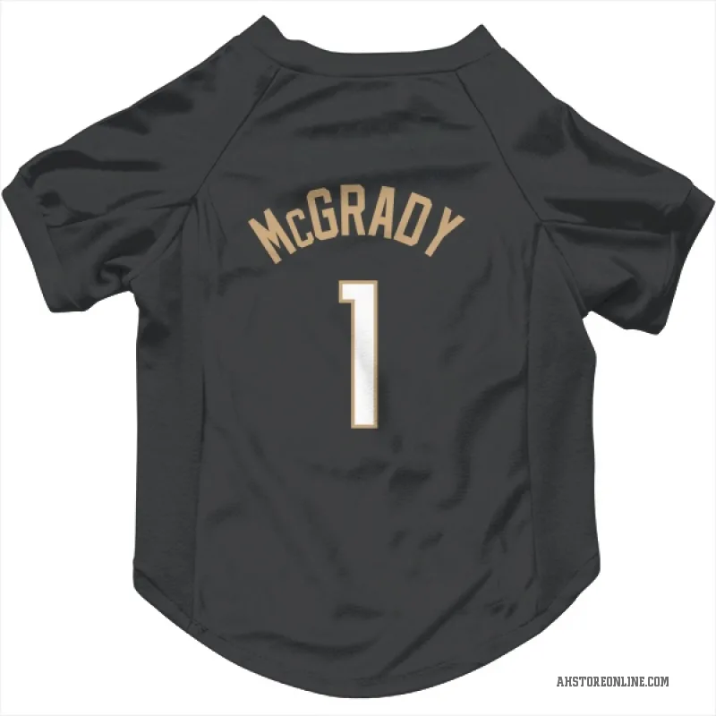 Tracy McGrady  Black Atlanta Hawks  Cat & Dog Pet Jersey