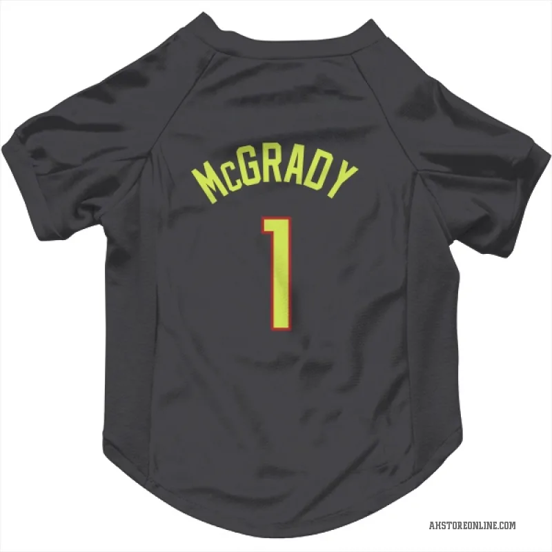 Tracy McGrady  Gray Atlanta Hawks  Cat & Dog Pet Jersey