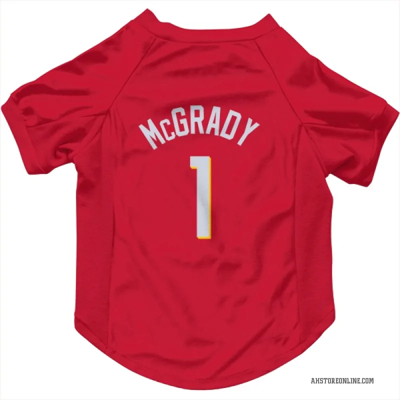 Tracy McGrady  Red Atlanta Hawks   Cat & Dog Pet Jersey