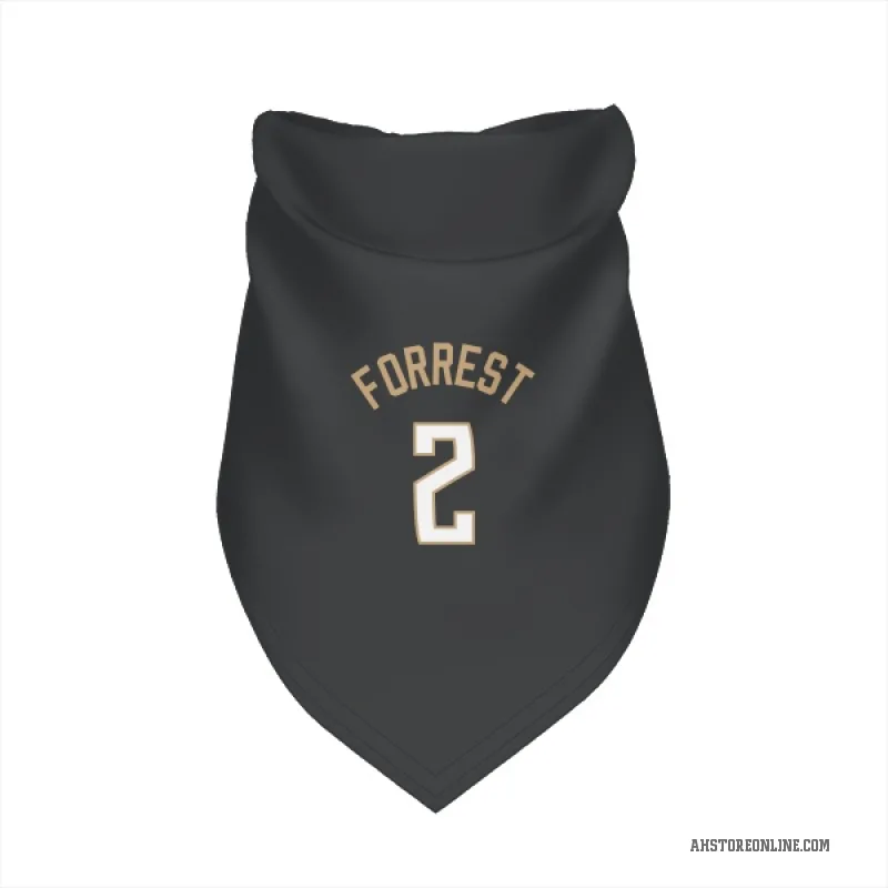 Trent Forrest  Black Atlanta Hawks  Cat & Dog Pet Bandana