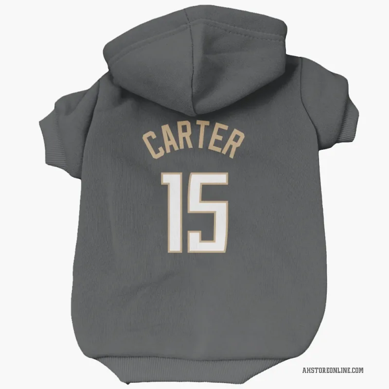 Vince Carter  Black Atlanta Hawks  Cat & Dog Pet Hoodie