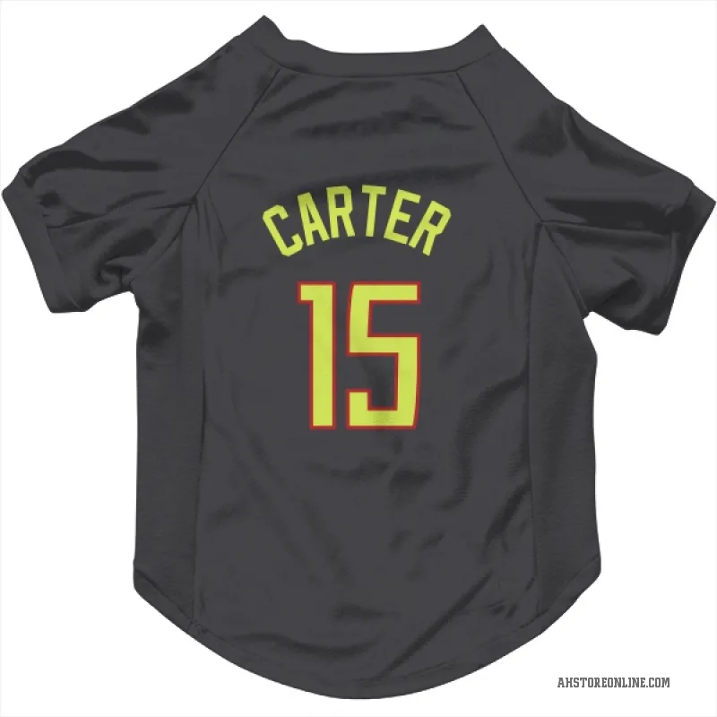 Vince Carter  Gray Atlanta Hawks  Cat & Dog Pet Jersey