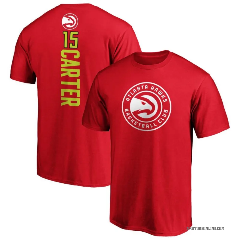 Vince Carter Men's Red Atlanta Hawks Backer T-Shirt