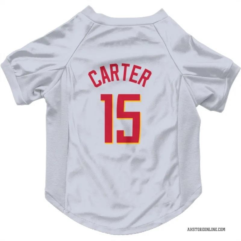 Vince Carter  White Atlanta Hawks   Cat & Dog Pet Jersey