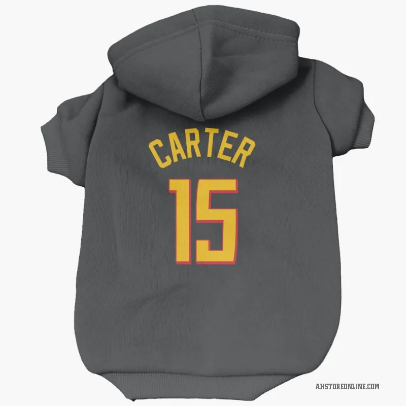 Vince Carter  Yellow Atlanta Hawks   Black Cat & Dog Pet Hoodie