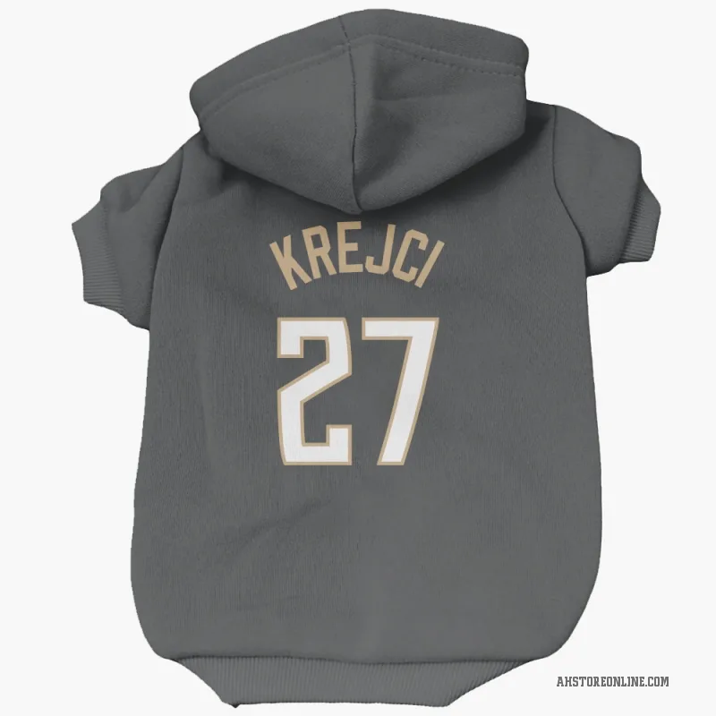 Vit Krejci  Black Atlanta Hawks  Cat & Dog Pet Hoodie