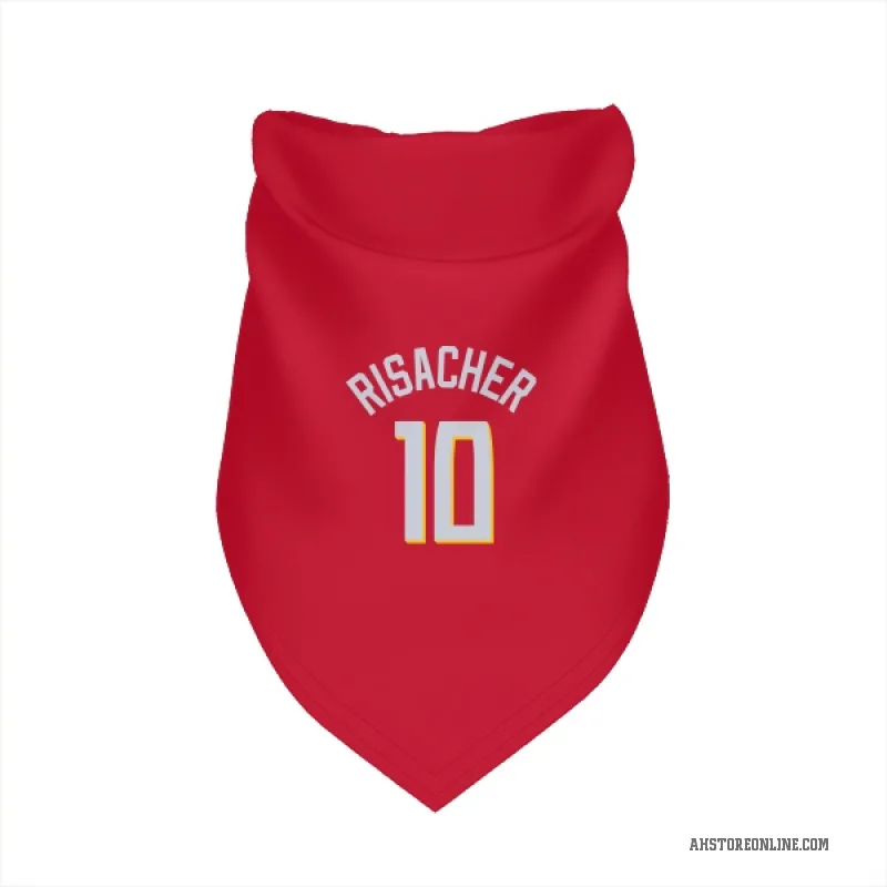 Zaccharie Risacher  Red Atlanta Hawks   Cat & Dog Pet Bandana