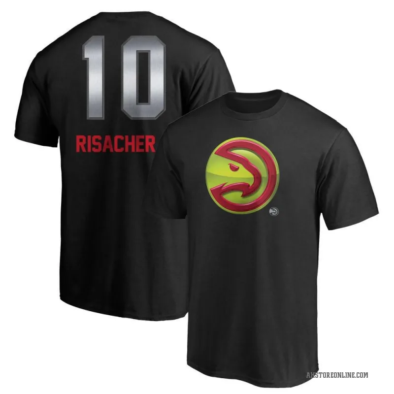 Zaccharie Risacher Youth Black Atlanta Hawks Midnight Mascot T-Shirt